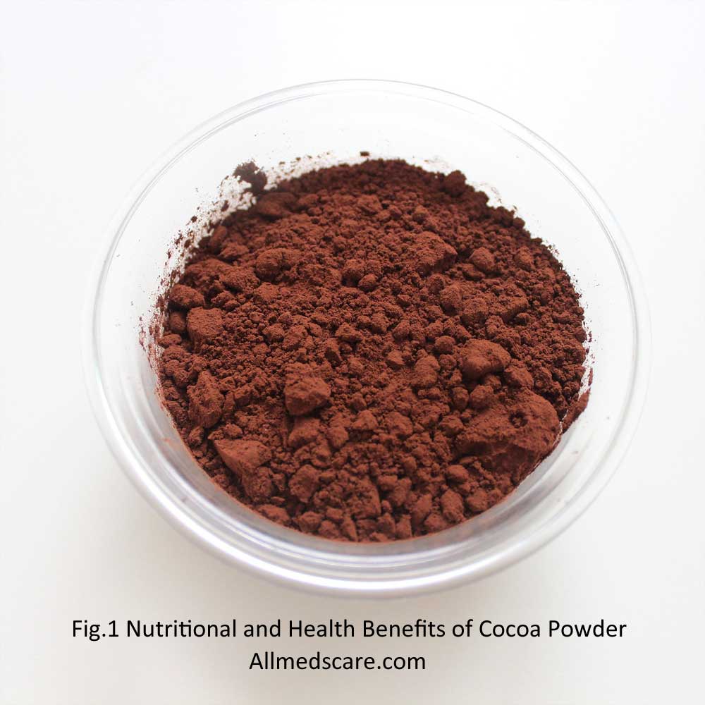 Nutritional and Health Benefits of Cocoa Powder- Allmedscare.com