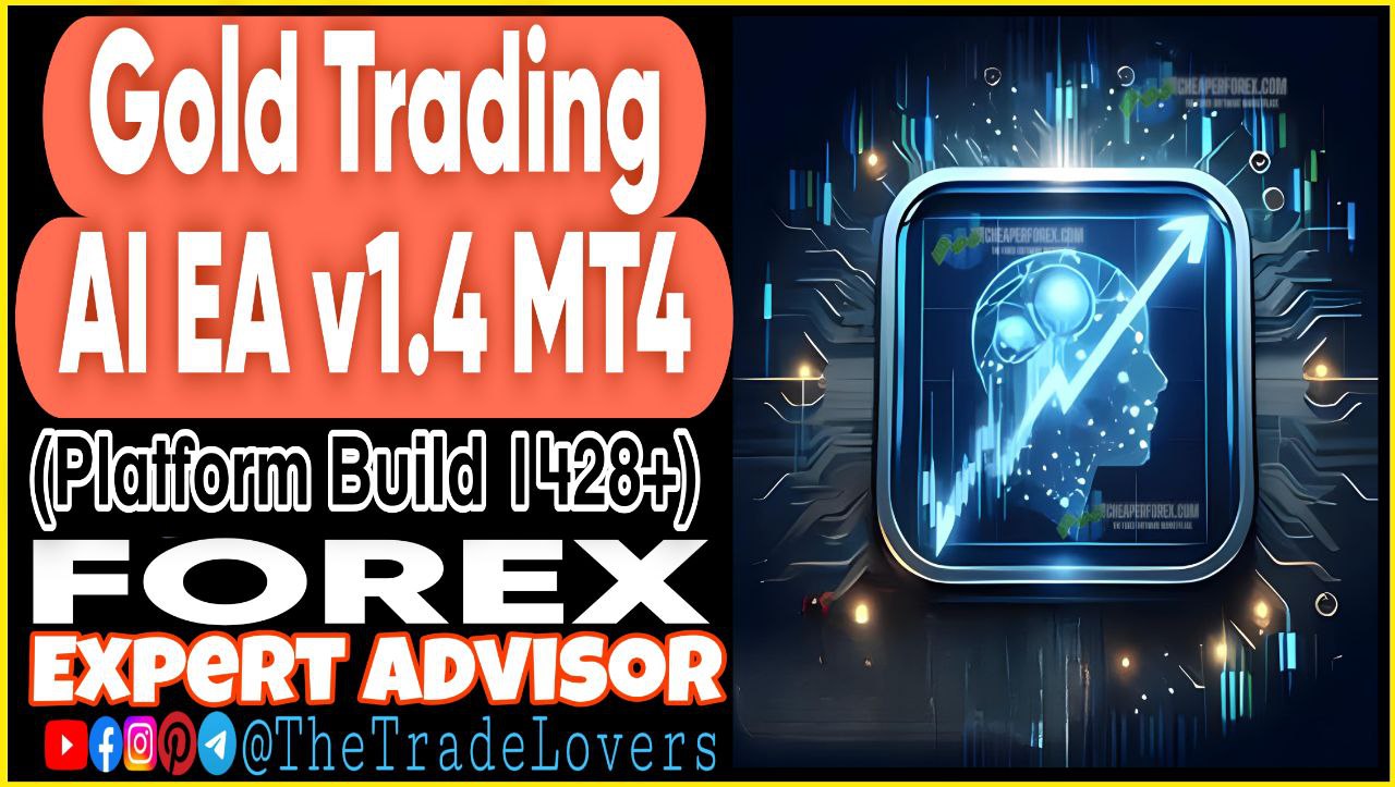Gold Trading AI EA v1.4 MT4 (Works on Build 1428 ) | Forex Robot | MT4 Expert Advisor - Payhip