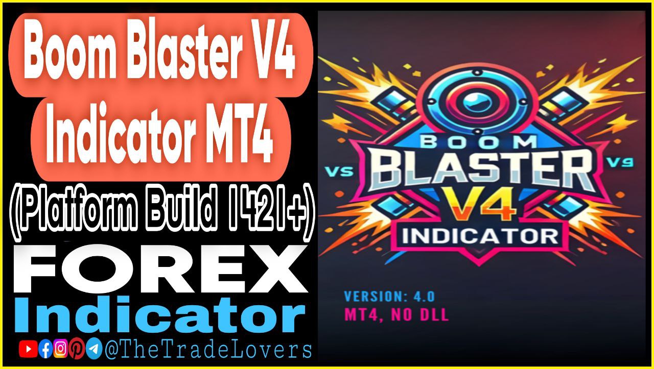 Boom Blaster V4 Indicator MT4 (Works on Build 1421 ) | Forex MT4 Indicators - Payhip