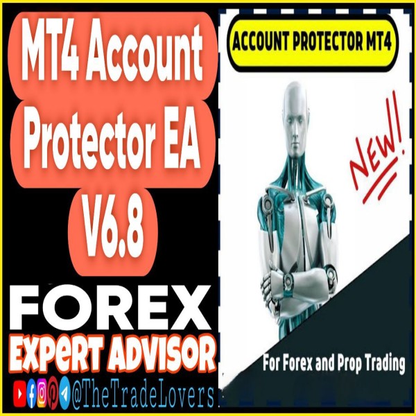 MT4 Account Protector EA v6.8 (Works on Build 1431+) | Forex Robot | MT4 Expert Advisor - The Trade Lovers