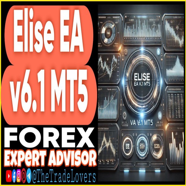 Elise EA v6.1 MT5 (Works on Build 4695+) | Forex Robot | MT5 Expert Advisor - The Trade Lovers