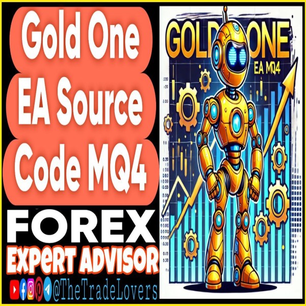 Gold One EA v1.0 Source Code MQ4 (Works on Build 1431+) | Forex Robot | MT4 Expert Advisor - The Trade Lovers