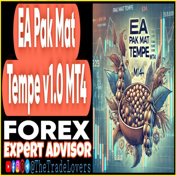 EA Pak Mat Tempe v1.0 MT4 (Works on Build 1431+) | Forex Robot | MT4 Expert Advisor - The Trade Lovers