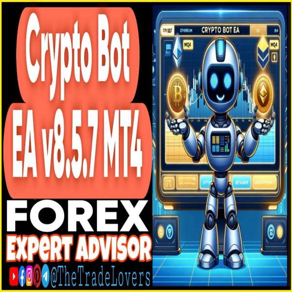 CryptoBot EA V8.5.7 MT4 (Works on Build 1431+) | Forex Robot | MT4 Expert Advisor - The Trade Lovers