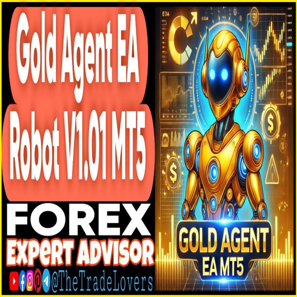 Gold Agent EA Robot v1.01 MT5 + Presets (Works on Build 4695+) | Forex Robot | MT5 Expert Advisor - The Trade Lovers