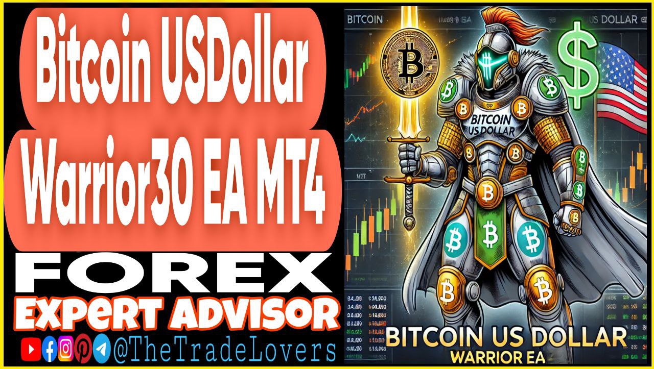 Bitcoin USDOLLAR Warrior30 EA MT4 (Works on Build 1431 ) | Forex Robot | MT4 Expert Advisor - Payhip