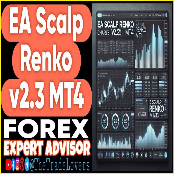 EA Scalp Renko v2.3 MT4 (Works on Build 1431+) | Forex Robot | MT4 Expert Advisor - The Trade Lovers