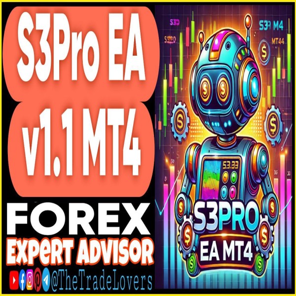 S3Pro EA v1.1 MT4 (Works on Build 1431+) | Forex Robot | MT4 Expert Advisor - The Trade Lovers