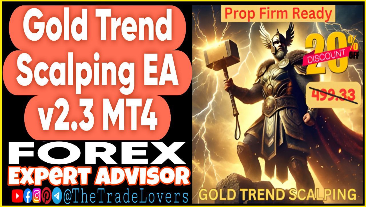 Gold Trend Scalping EA v2.3 MT4 (Works on Build 1431 ) | Forex Robot | MT4 Expert Advisor - Payhip