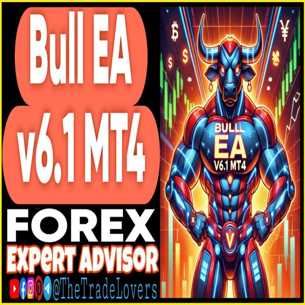 Bull EA V6.1 MT4 (Works on Build 1431+) | Forex Robot | MT4 Expert Advisor - The Trade Lovers