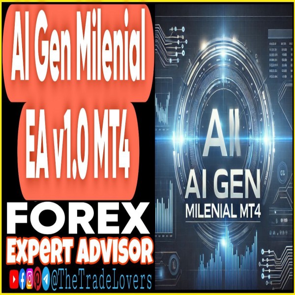 Ai Gen Milenial EA v1.0 MT4 (Works on Build 1431+) | Forex Robot | MT4 Expert Advisor - The Trade Lovers