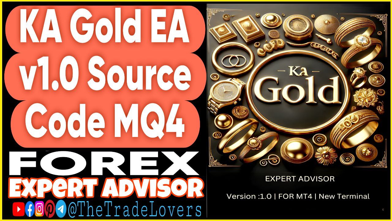 KA Gold Bot EA v1.0 Source Code MQ4 (Works on Build 1431 ) | Forex Robot | MT4 Expert Advisor - Payhip