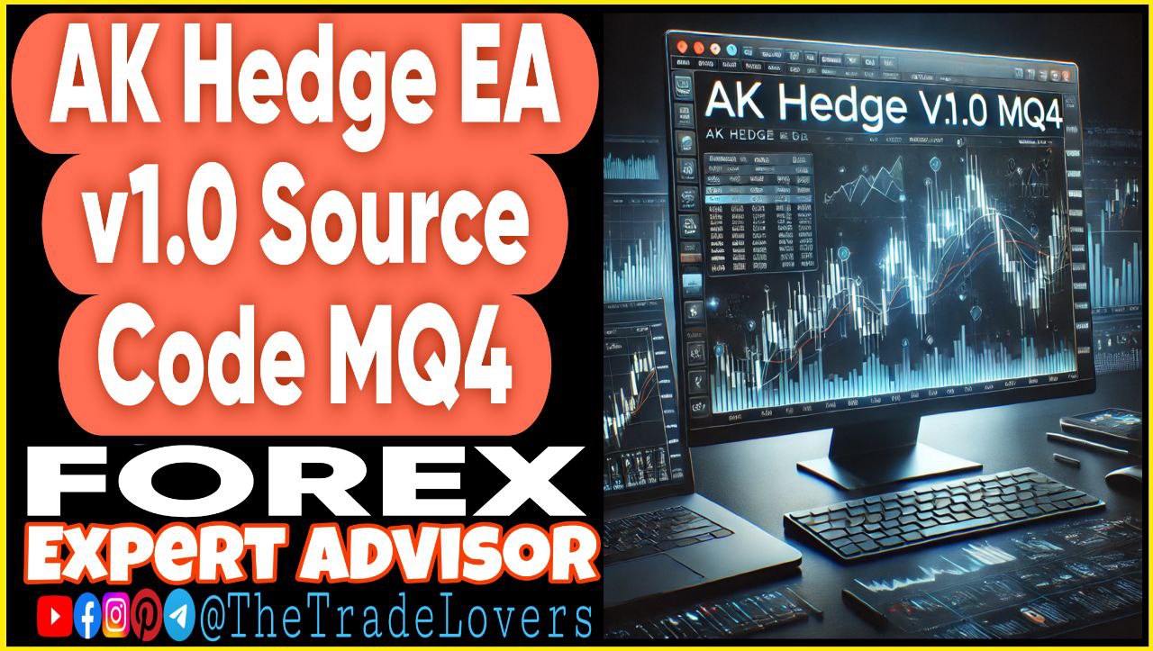 AK Hedge EA v1.0 Source Code MQ4 (Works on Build 1431 ) | Forex Robot | MT4 Expert Advisor - Payhip