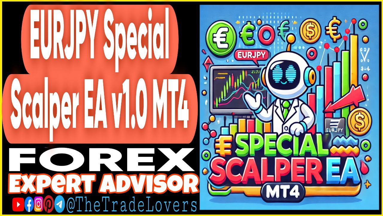 EURJPY Special Scalper EA v1.0 MT4 (Works on Build 1431 ) | Forex Robot | MT4 Expert Advisor - Payhip