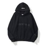 black essentials hoodie