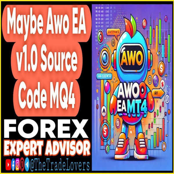 Maybe Awo EA v1.0 Source Code MQ4 (Works on Build 1431+) | Forex Robot | MT4 Expert Advisor - The Trade Lovers