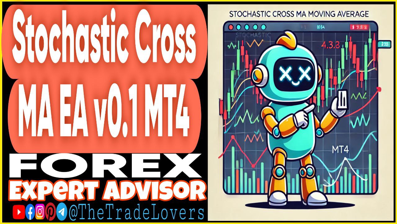 Stochastic Cross MA EA v0.1 MT4 (Works on Build 1431 ) | Forex Robot | MT4 Expert Advisor - Payhip