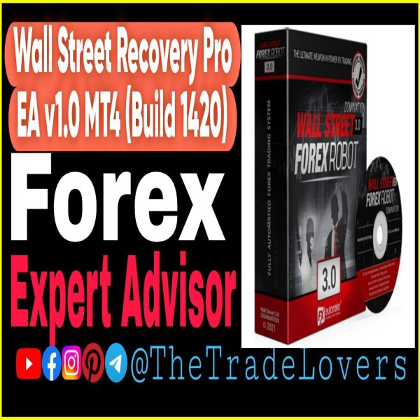 WallStreet Recovery Pro V1.0 EA MT4 (Work on Build 1421+) | Forex Robot | MT4 Expert Advisor - The Trade Lovers