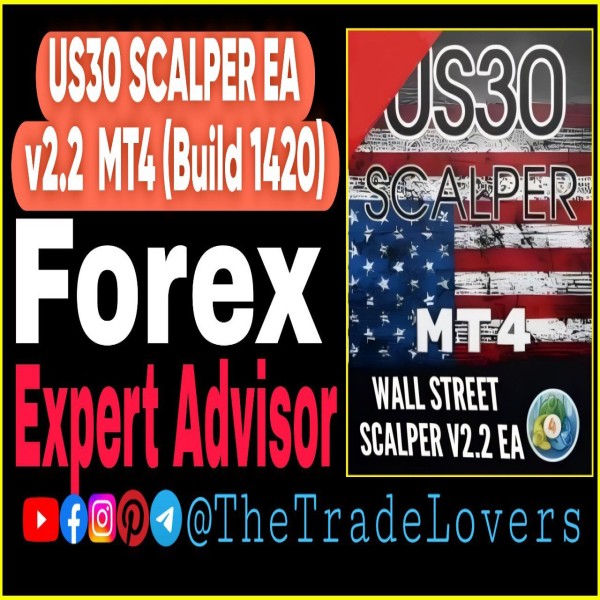 US30 Scalper EA V2.2 MT4 No DLL (Platform Build 1421+) | Forex Robot | MT4 Expert Advisor - The Trade Lovers