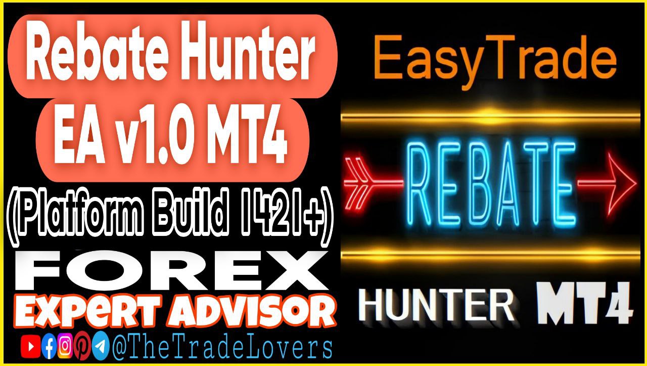 Rebate Hunter EA v1.0 MT4 (Works on Build 1421 ) | Forex Robot | MT4 Expert Advisor - Payhip