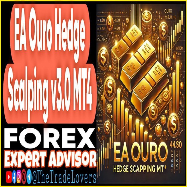 EA Ouro Hedge Scalping v3.0 Source Code MQ4 (Works on Build 1440+) | Forex Robot | MT4 Expert Advisor - The Trade Lovers
