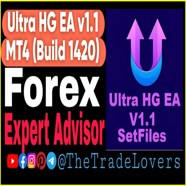 Ultra HG EA V1.1 MT4 + SetFiles No DLL (Platform Build 1421+) | Forex Robot | MT4 Expert Advisor - The Trade Lovers