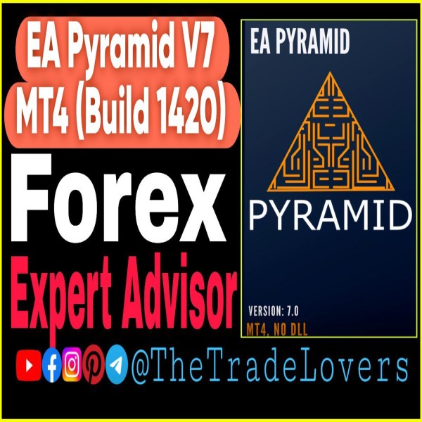 EA Pyramid V7 MT4 MQ4 Source Code No DLL (Platform Build 1421+) | Forex Robot | MT4 Expert Advisor - The Trade Lovers