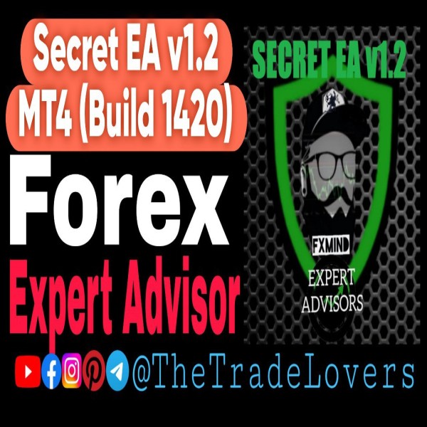 Secret EA V1.2 MT4 Unlimited (Platform Build 1421+) | Forex Robot | MT4 Expert Advisor - The Trade Lovers