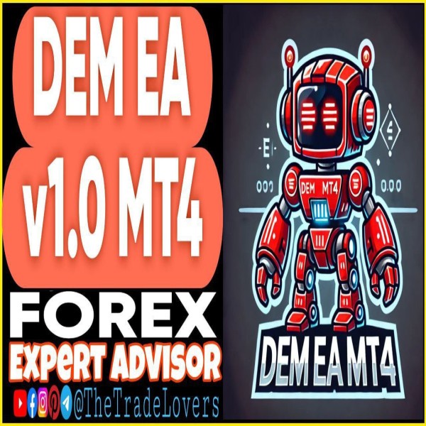 DEM EA v1.0 Source Code MQ4 (Works on Build 1440+) | Forex Robot | MT4 Expert Advisor - The Trade Lovers
