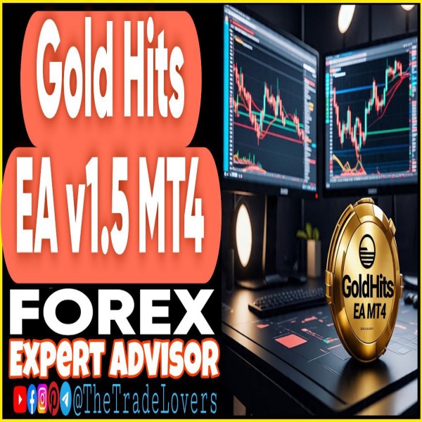 Gold Hits EA v1.5 MT4 (Works on Build 1441+) | Forex Robot | MT4 Expert Advisor - The Trade Lovers