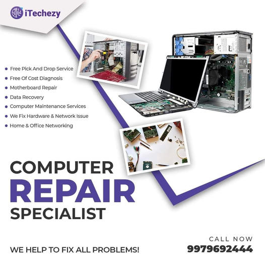 Best Laptop Repair Service in Ahmedabad, Personal & Office