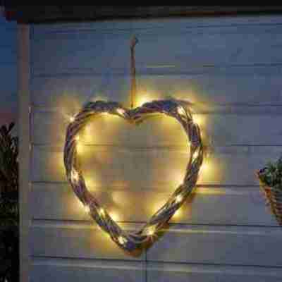 Solar LED Firefly Heart Ornament (40cm) Profile Picture