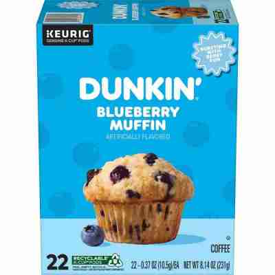 Dunkin' Blueberry Muffin 22ct K-cups Profile Picture