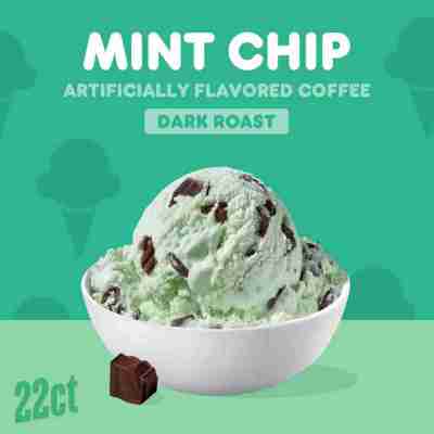 Dunkin Mint Chip Artificial Flavored Coffee 22ct K-cups Profile Picture