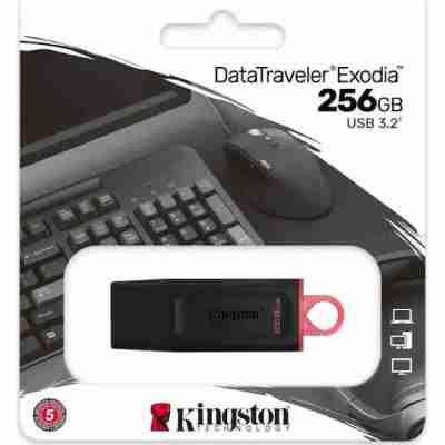 Kingston USB Flash DataTraveler Exodia 256GB USB 3.2 Black Profile Picture