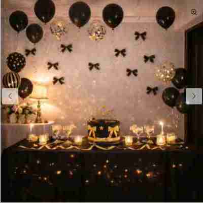Elegant Ribbon Theme Birthday Decoration Kit Profile Picture