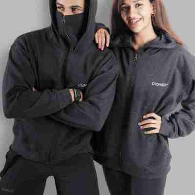 K2 Double Hooded Jacket - Grey Profile Picture