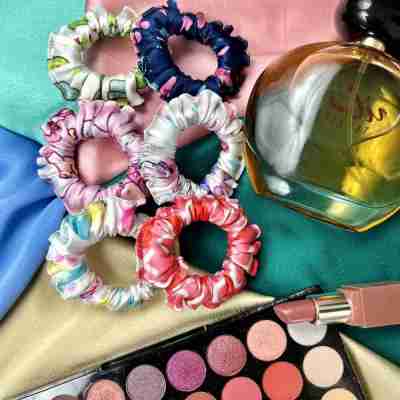 Ponytail Printed Satin Scrunchies Profile Picture