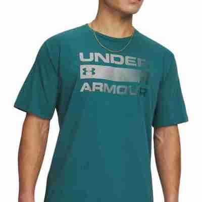 Under Armour Issue Wordmark Ανδρικο T-Shirt 1329582-338 Πρασινο Profile Picture