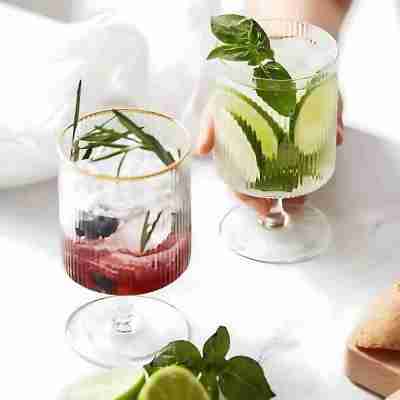 Gold Rim Brandy Glass Profile Picture