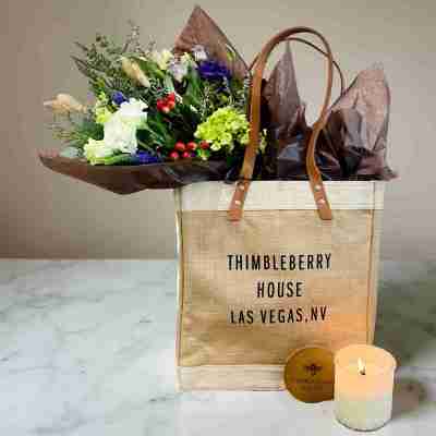 TH Signature Gift - Flower Bouquet, Candle & Market Bag Profile Picture