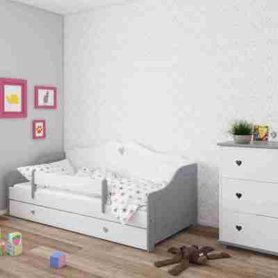 Καναπές Κρεβάτι με Συρτάρι & Προστατευτικό Zuzia Grey & White 90x200cm BC60014GW BabyCute Profile Picture