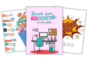 Thank You Cards Online | Create Group Thank You eCards Free