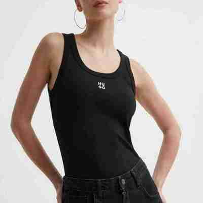 HUGO WOMEN’S TOP DATAMIA BLACK Profile Picture