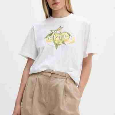 HUGO WOMEN’S COTTON T-SHRT VINTAGE WHITE Profile Picture