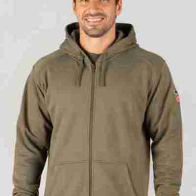 NKE FR FULL ZIPPER HOODIE - OD GREEN Profile Picture