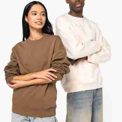 Ecologische oversized unisex trui met ronde hals Profile Picture