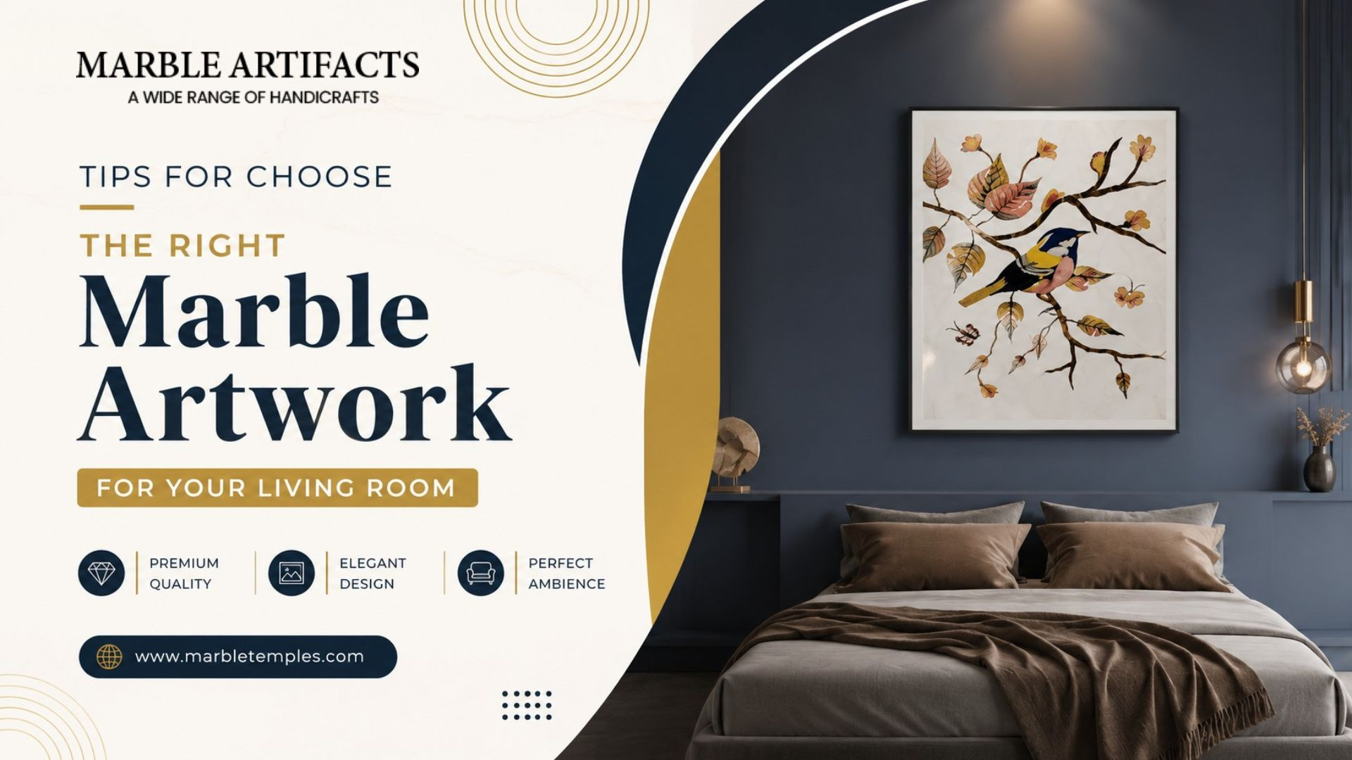 Tips for Choosing The Right Marble Artwork for Your Living Room