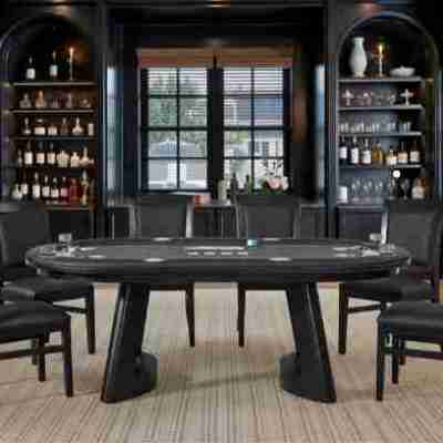 Dunbar Texas Hold'em Poker and Dining Table | Multi Stain | Legacy Billiards Profile Picture