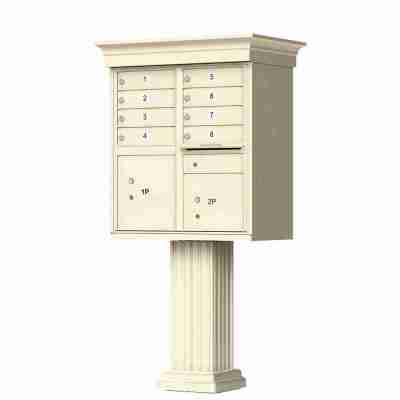 Decorative Top and Pedestal Cover – Florence Vogue™ – USPS Approved – Sandstone Profile Picture